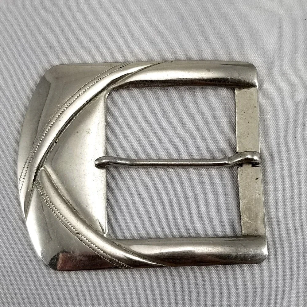 Belt Buckle Large Pin Buckle Frame Prong Bar Frame Style‎ Anchor Logo Brand USA